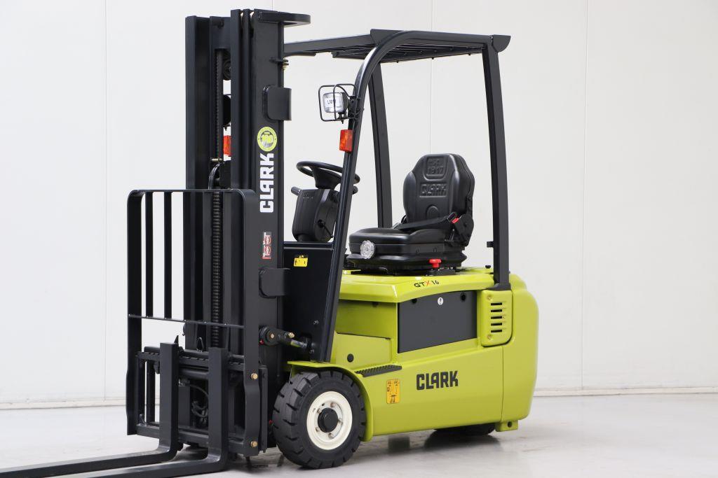 Clark GTX16 Electric 3-wheel forklift www.bsforklifts.com