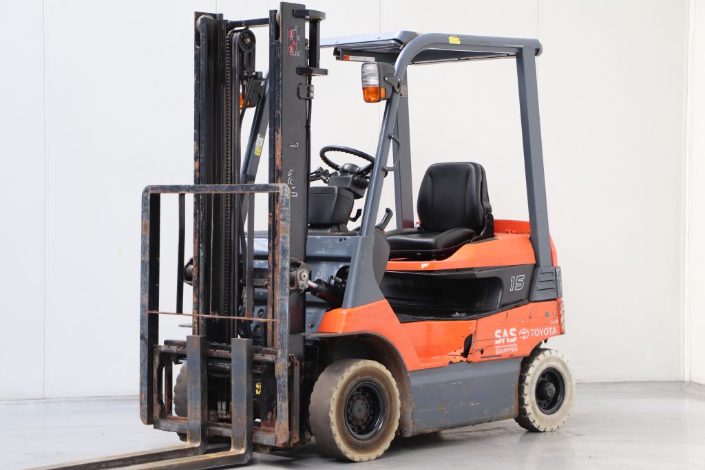 Toyota 7FB15 Elektro 4 Rad-Stapler www.heinbockel-gabelstapler.de