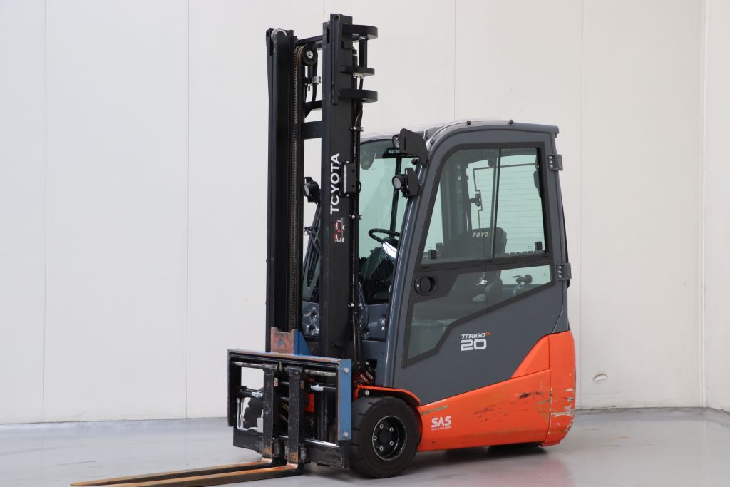 Toyota 8FBE20T Elektro 3 Rad-Stapler www.heinbockel-gabelstapler.de