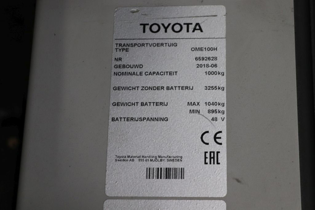 BT OME100H Hochhubkommissionierer www.heinbockel-gabelstapler.de