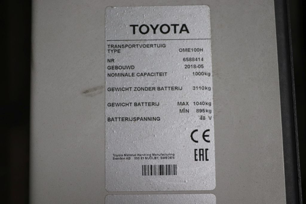 BT OME100H Hochhubkommissionierer www.heinbockel-gabelstapler.de