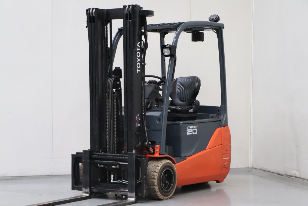 Toyota 8FBET20 Elektro 3 Rad-Stapler www.heinbockel-gabelstapler.de