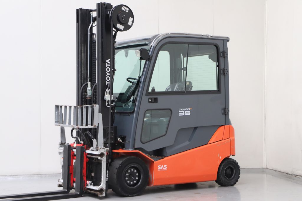 Toyota 8FBMT35 Elektro 4 Rad-Stapler www.heinbockel-gabelstapler.de