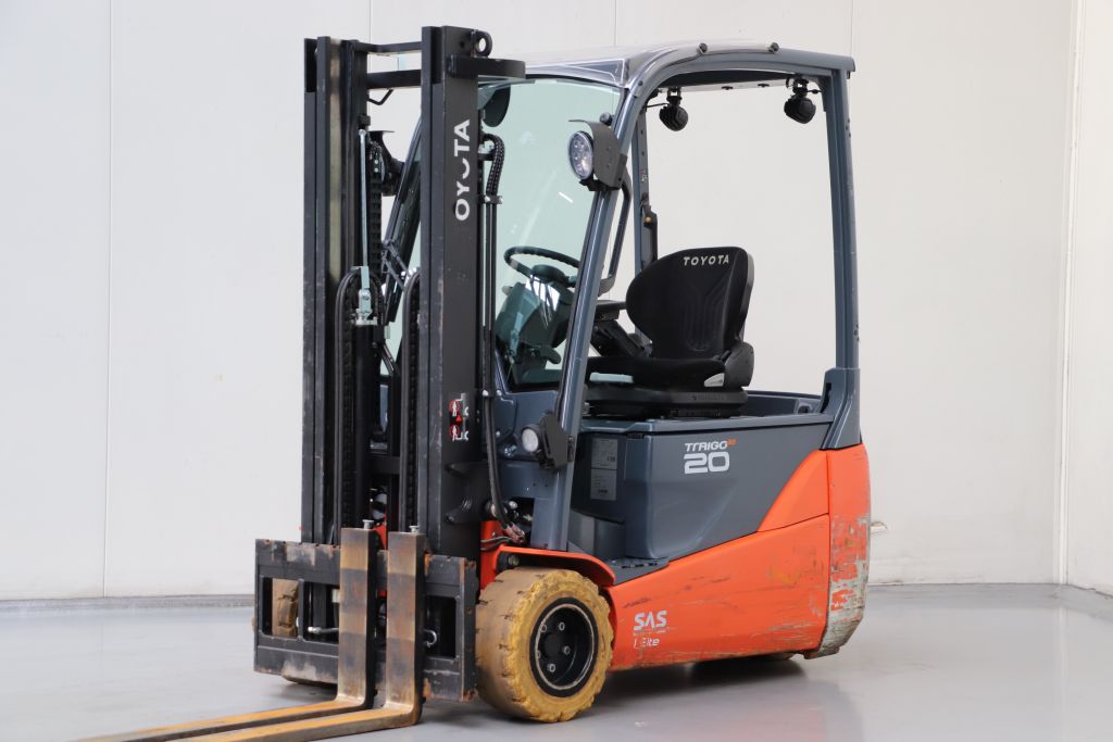 Toyota 8FBE20T Elektro 3 Rad-Stapler www.heinbockel-gabelstapler.de