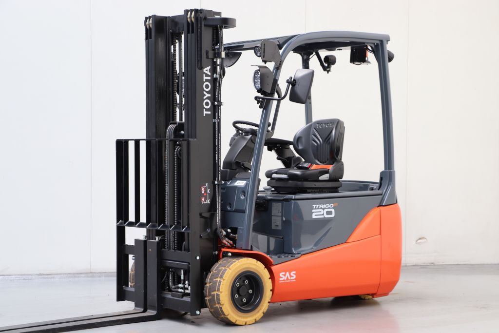 Toyota 8FBE20T Elektro 3 Rad-Stapler www.heinbockel-gabelstapler.de