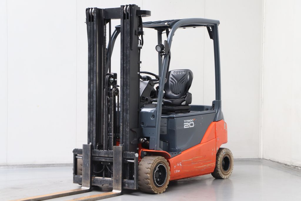 Toyota 8FBM20T Elektro 4 Rad-Stapler www.heinbockel-gabelstapler.de