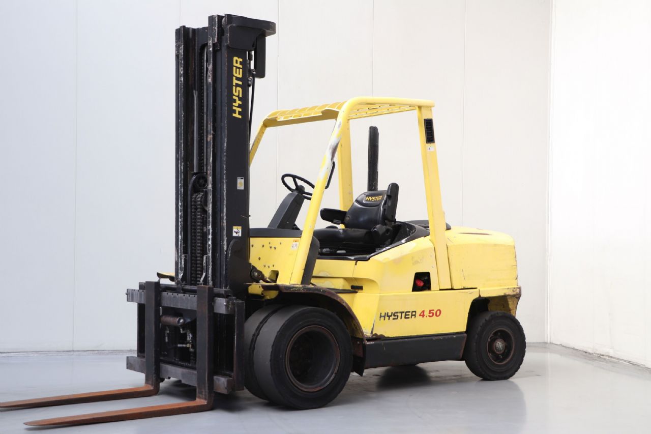 Hyster H4.50XM Diesel heftruck www.bsforklifts.com
