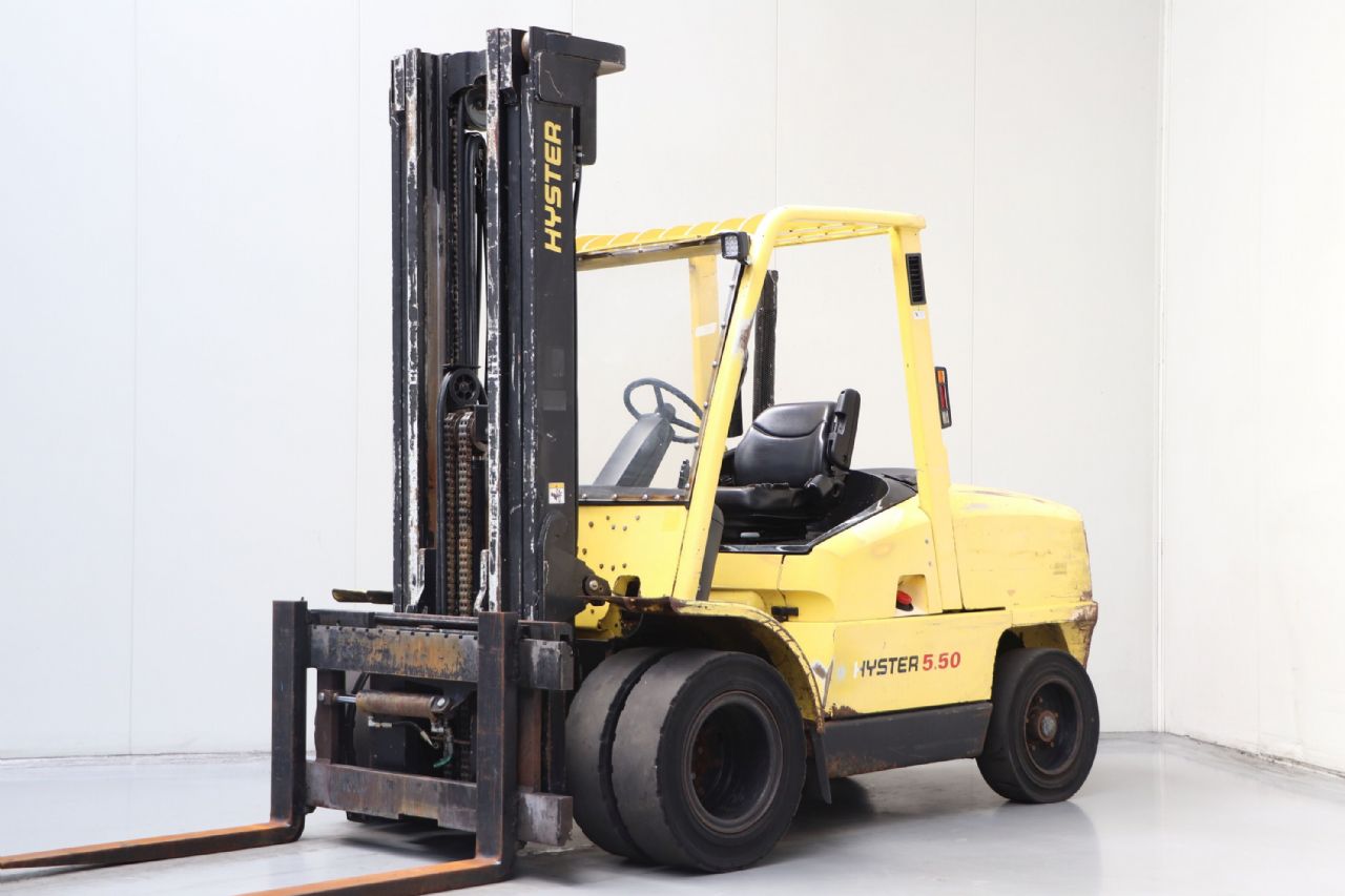Hyster H5.50XM Diesel heftruck www.bsforklifts.com