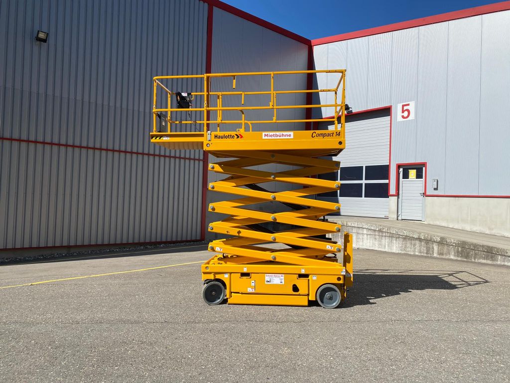 Haulotte Compact 14 Scherenarbeitsbhne www.sbstapler.ch