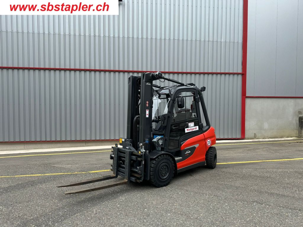 Linde X35-01 Elektro 4 Rad-Stapler www.sbstapler.ch