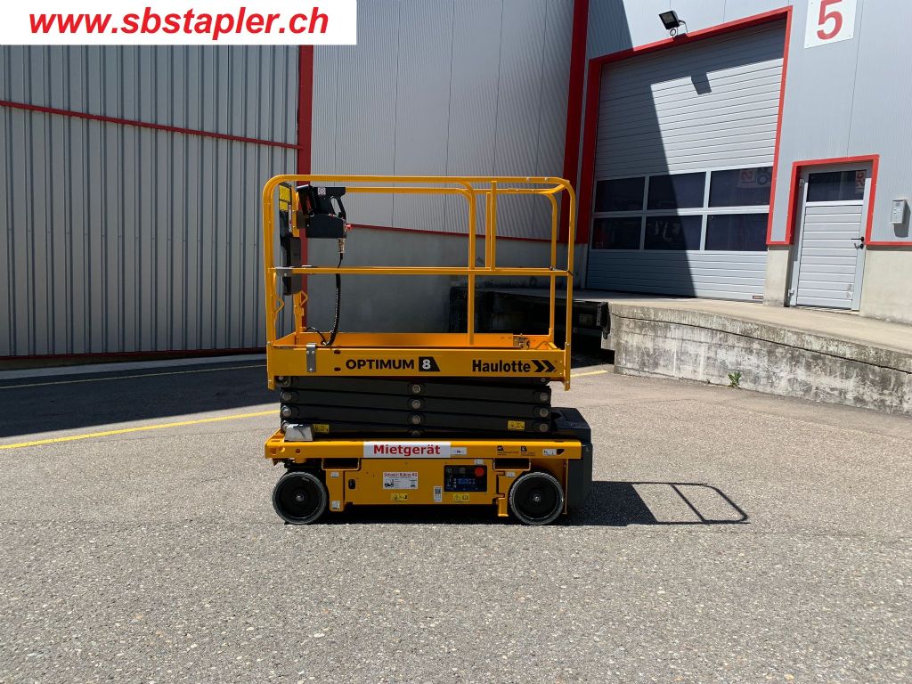 Haulotte Optimum 8 AE Scherenarbeitsbühne www.sbstapler.ch Haulotte Optimum 8 AE Scherenarbeitsbühne www.sbstapler.ch