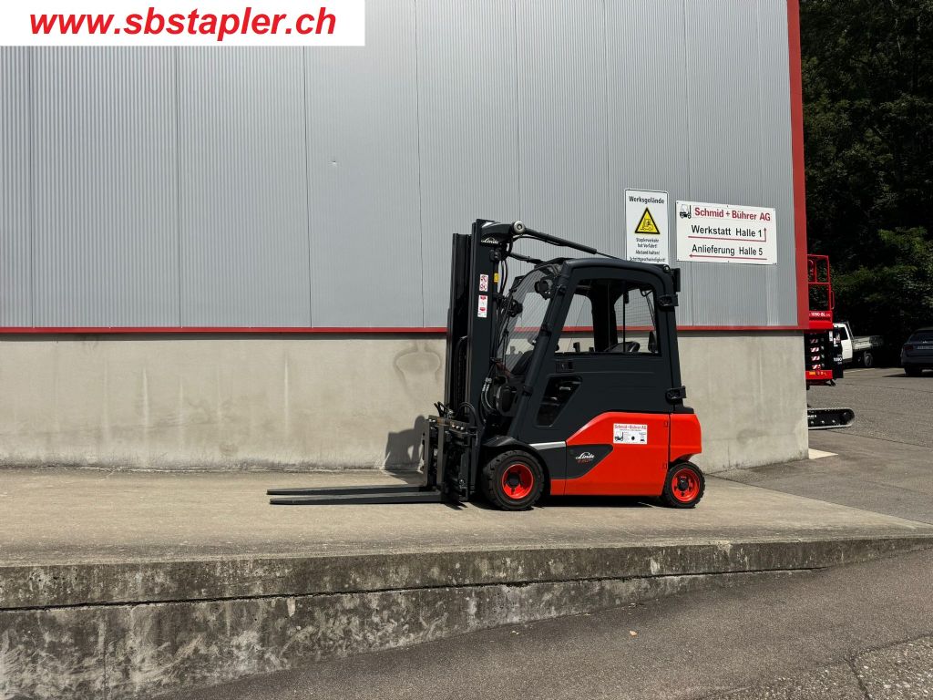 Linde E20PL-02 Elektro 4 Rad-Stapler www.sbstapler.ch
