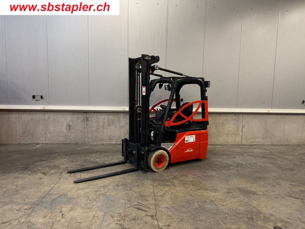 Linde E16C Elektro 3 Rad-Stapler www.sbstapler.ch