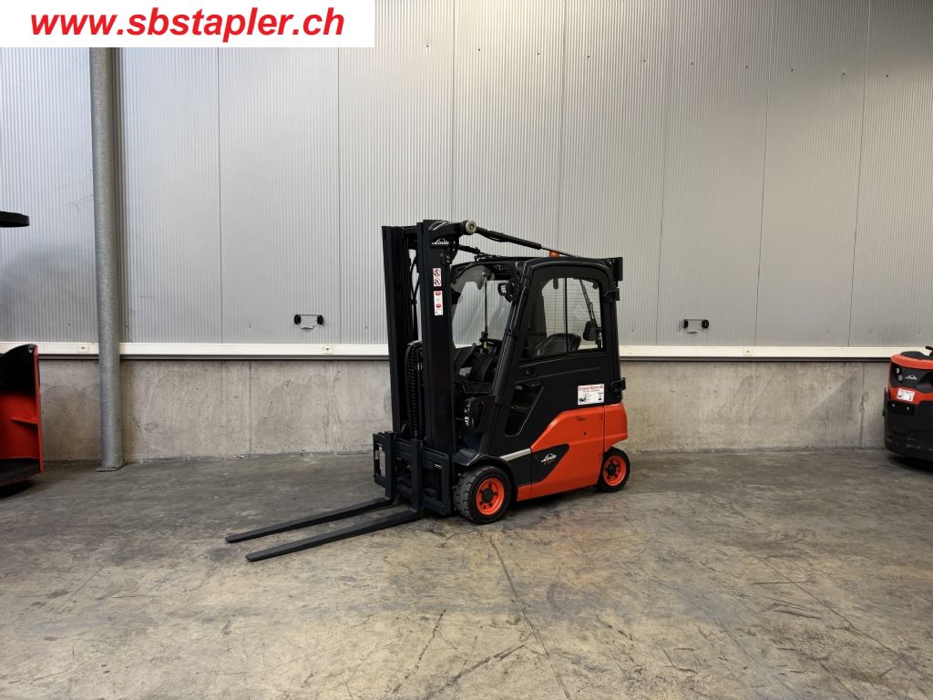 Linde E16P-02 Elektro 4 Rad-Stapler www.sbstapler.ch