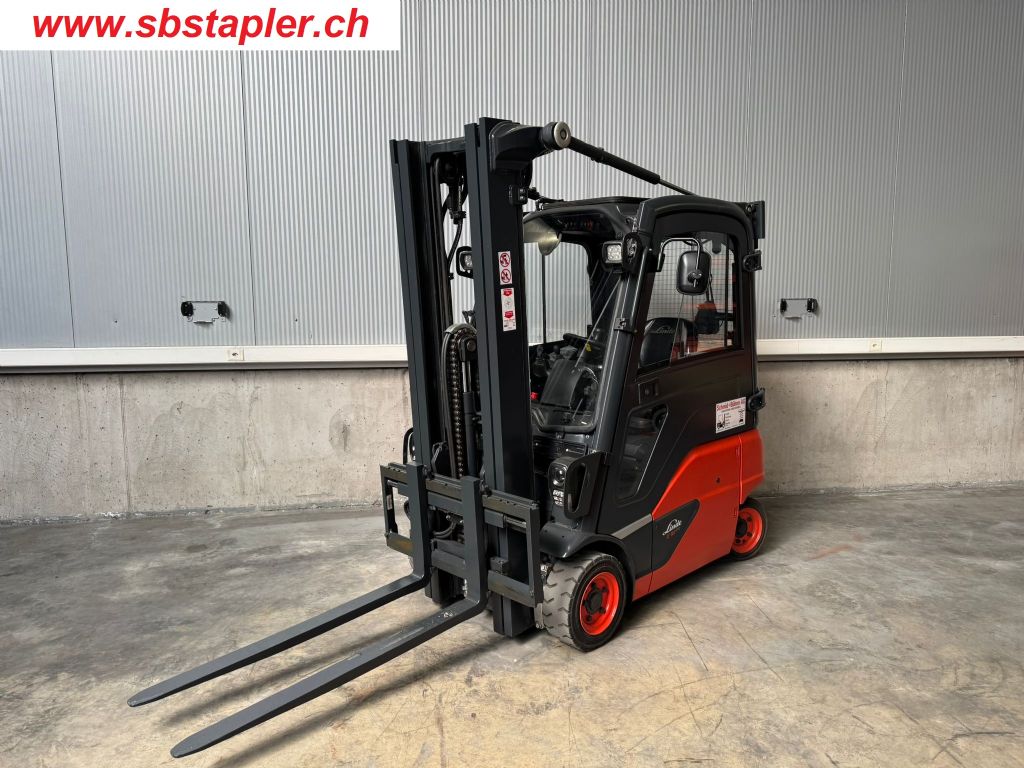 Linde E16P-02 Elektro 4 Rad-Stapler www.sbstapler.ch