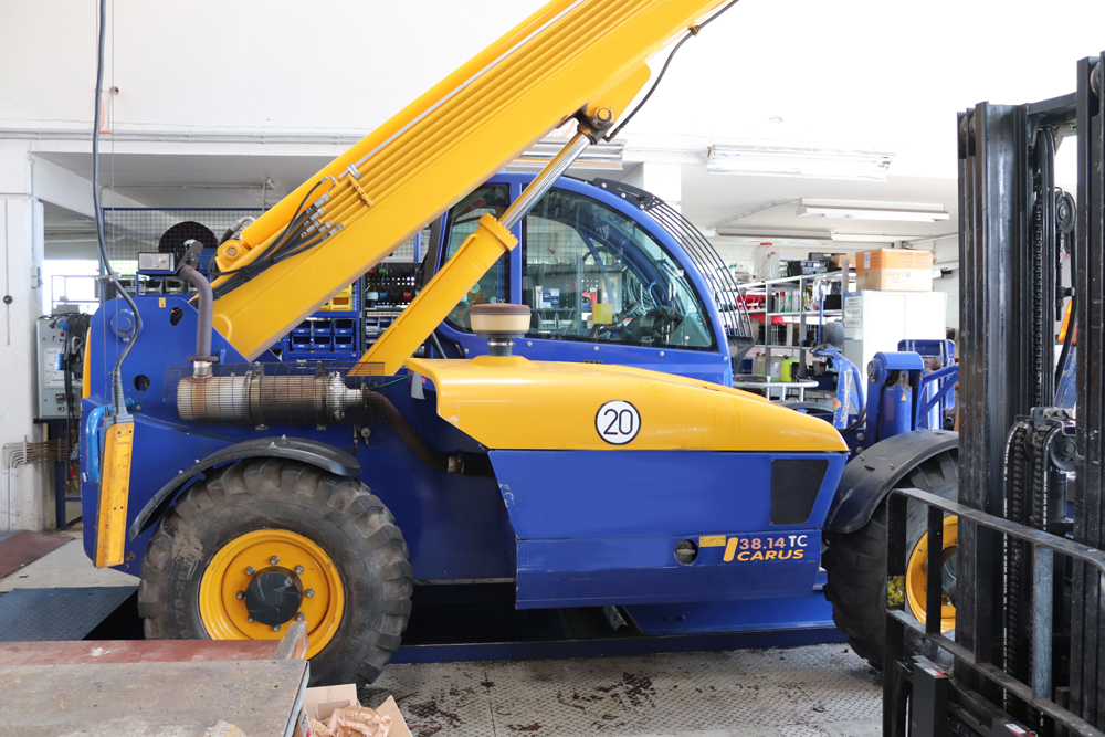 Dieci Icarus 38.14 Teleskopstapler starr www.burgstaller.cc