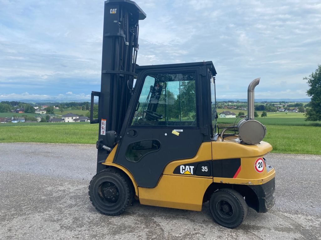 Caterpillar DP35NT Dieselstapler www.burgstaller.cc
