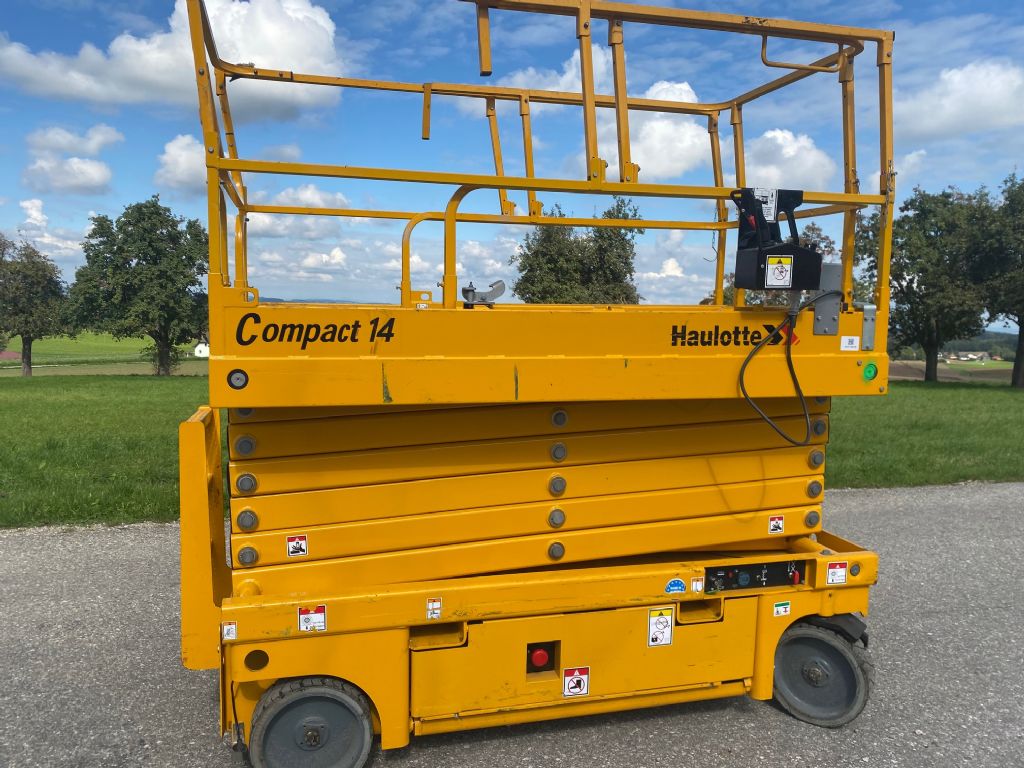 Haulotte Compact 14 Scherenarbeitsbhne www.burgstaller.cc
