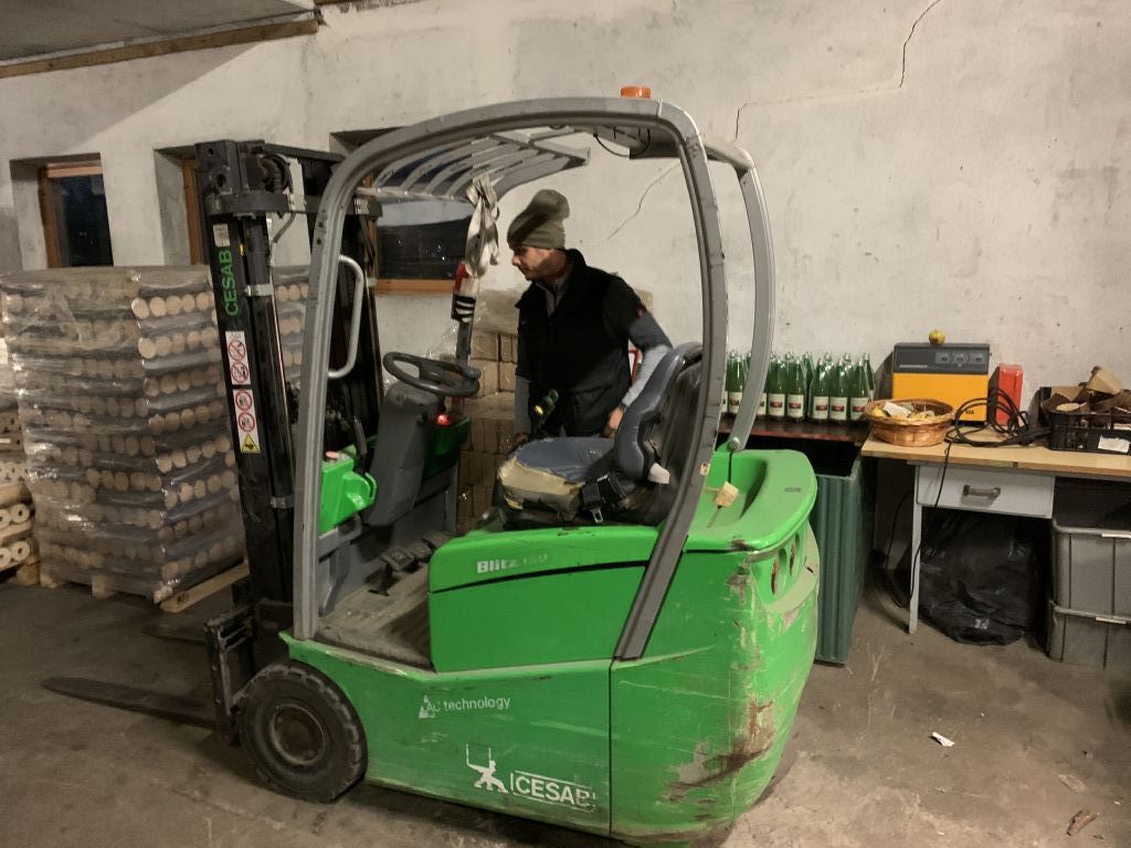 Cesab Blitz 24 150 Elektro 3 Rad-Stapler www.cemiat.com