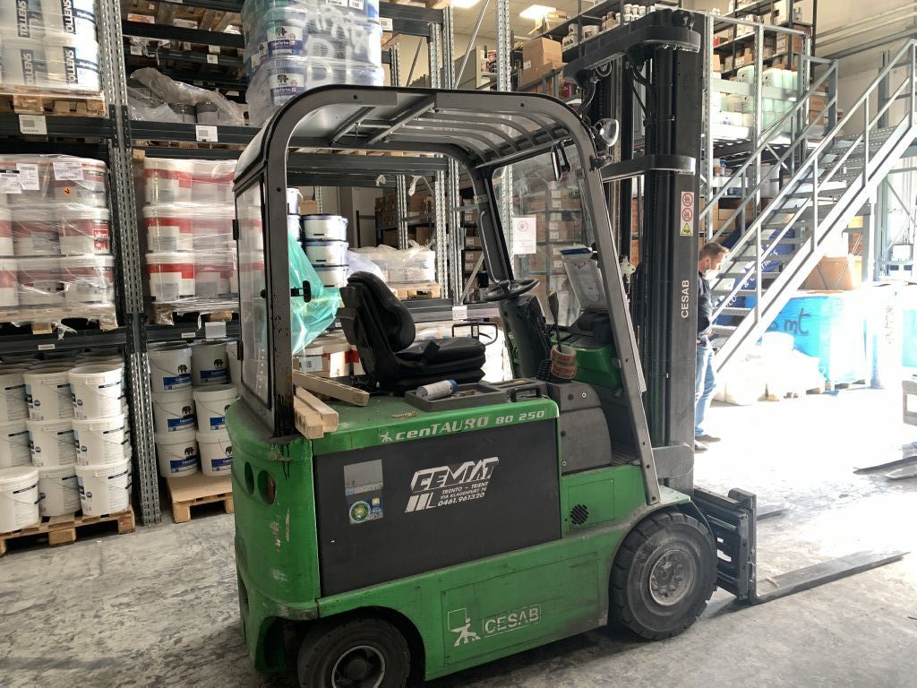 Cesab Centauro 250 Elektro 4 Rad-Stapler www.cemiat.com