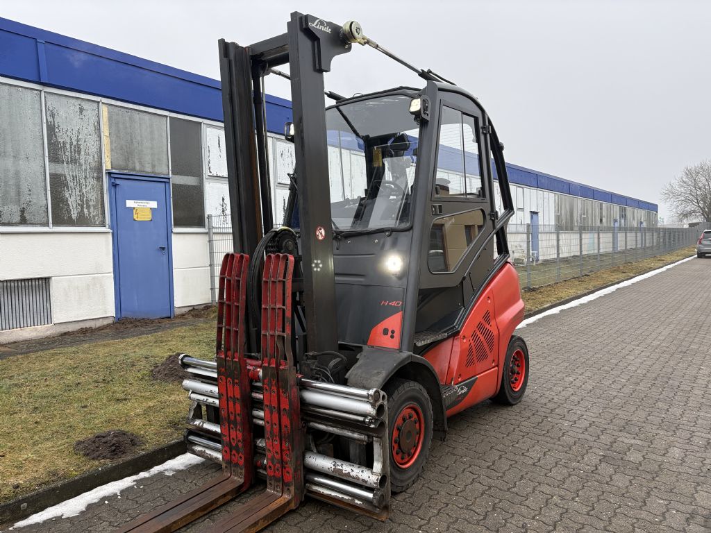 Linde H40T-01 LPG Forklifts www.contilift.de