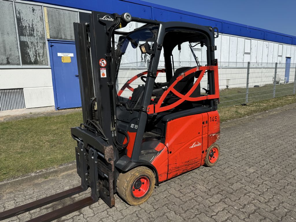 Linde E18PH Electric 4-wheel forklift www.contilift.de