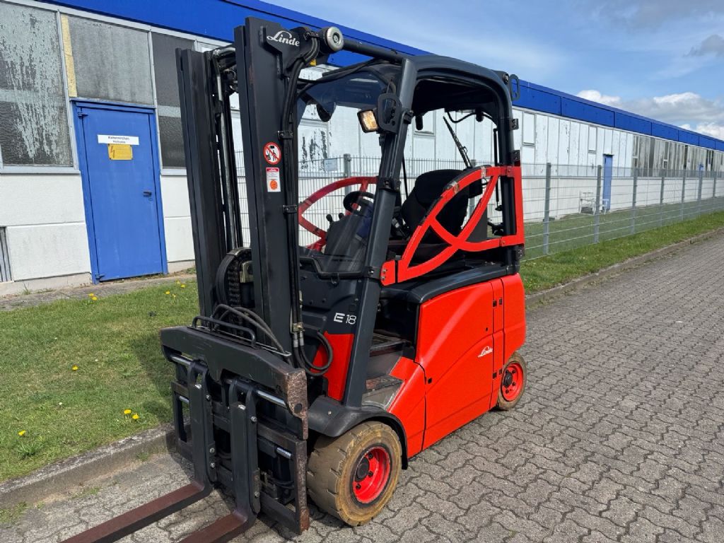 Linde E18PH Electric 4-wheel forklift www.contilift.de