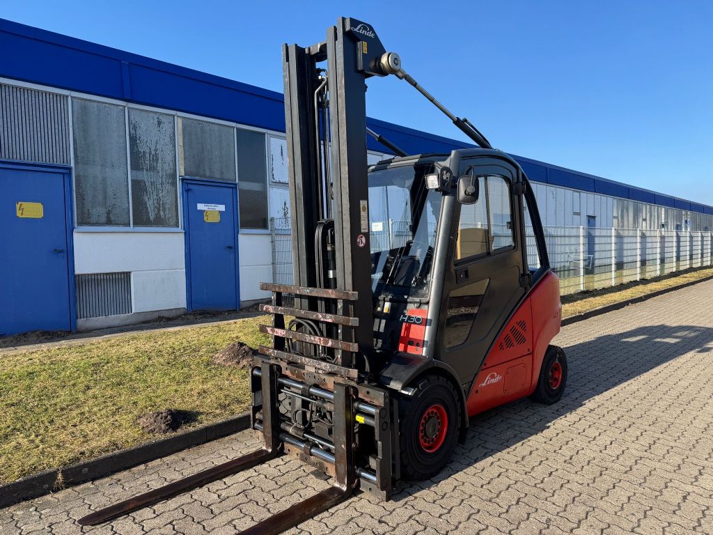Linde H30D TRIPLEX  Dieselstapler www.contilift.de