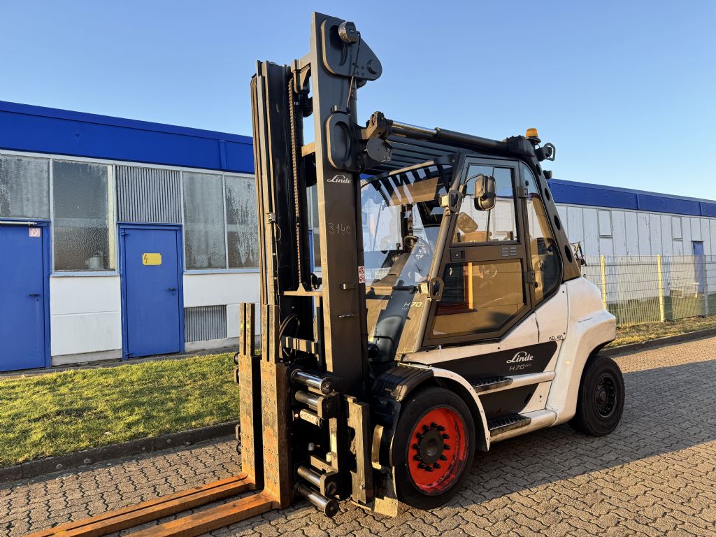 Linde H70T Treibgasstapler www.contilift.de