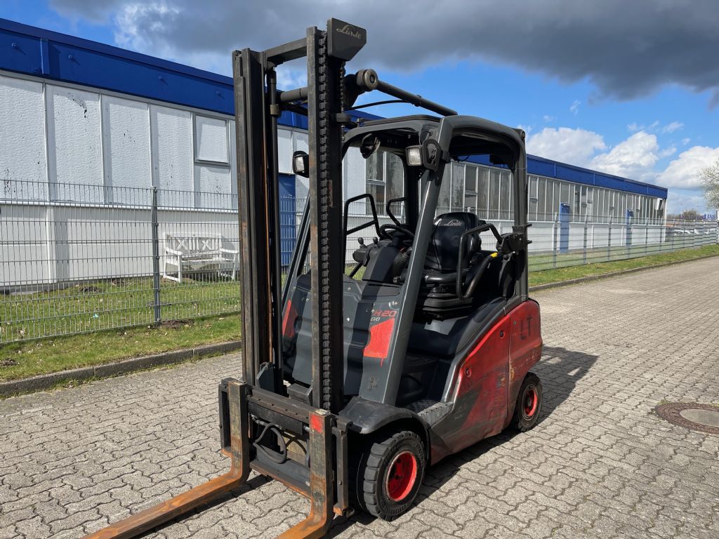 Linde H20T EVO 392 Treibgasstapler www.contilift.de