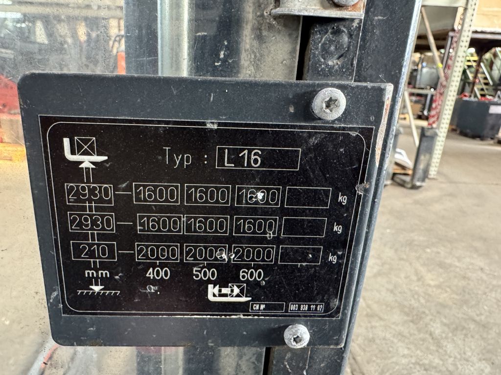 Linde L16APi Hochhubwagen www.contilift.de Linde L16APi Hochhubwagen www.contilift.de