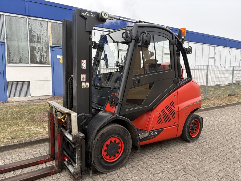 Linde H50T Treibgasstapler www.contilift.de Linde H50T Treibgasstapler www.contilift.de