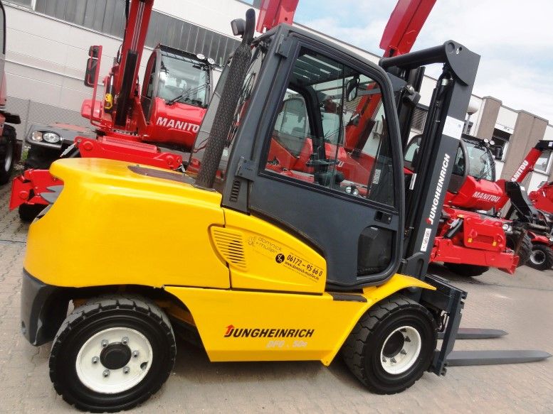 Used Jungheinrich Dfg 550 S Diesel Forklift Mit Standard Mast Sale Buy Sale Second Hand Forklifts