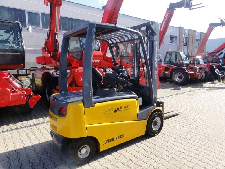 Used Jungheinrich Efg 430 2f370 Electric 4 Wheel Forklift Mit Duplex Mast Sale Buy Sale Second Hand Forklifts