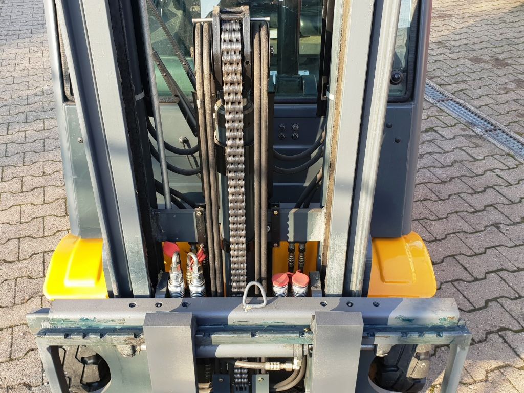 Used Jungheinrich Efg 216 Rader Neu Electric 3 Wheel Forklift Mit Duplex Mast Sale Buy Sale Second Hand Forklifts