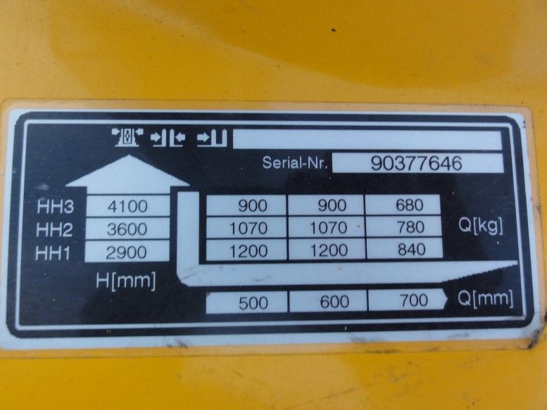 Used Jungheinrich Ejc 212 High Lift Stacker Mit Standard Mast Sale Buy Sale Second Hand Forklifts