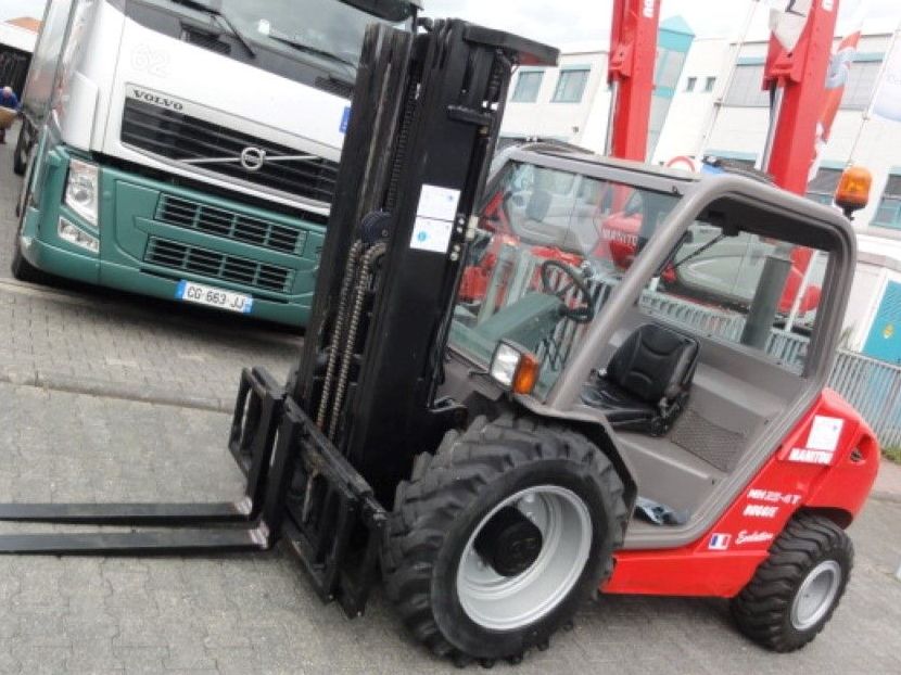 Used Manitou Mh 25 4 4x4 3f430 Rough Terrain Forklift Truck Mit Triplex Mast Sale Buy Sale Second Hand Forklifts