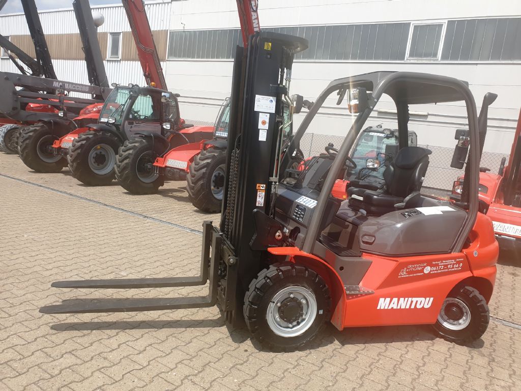 Used Manitou Mi 25 D Diesel Forklift Mit Triplex Mast Sale Buy Sale Second Hand Forklifts