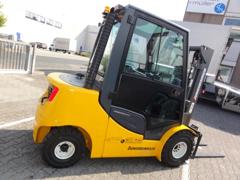 Used Jungheinrich Dfg 430s 500 Stunden Diesel Forklift Mit Standard Mast Sale Buy Sale Second Hand Forklifts