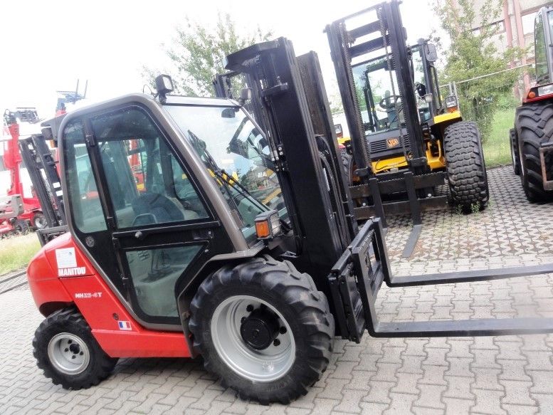 Used Manitou Mh 25 4 4x4 3f430 Rough Terrain Forklift Truck Mit Triplex Mast Sale Buy Sale Second Hand Forklifts