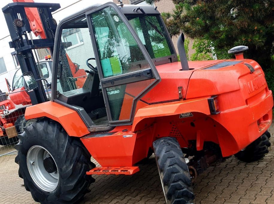 Used Manitou M26 4 3f555 4x4 Rough Terrain Forklift Truck Mit Triplex Mast Sale Buy Sale Second Hand Forklifts