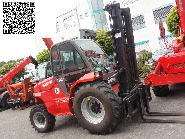 Used Manitou M 30 4 2w370 4x4 Stage3 Rough Terrain Forklift Truck Mit Standard Mast Sale Buy Sale Second Hand Forklifts