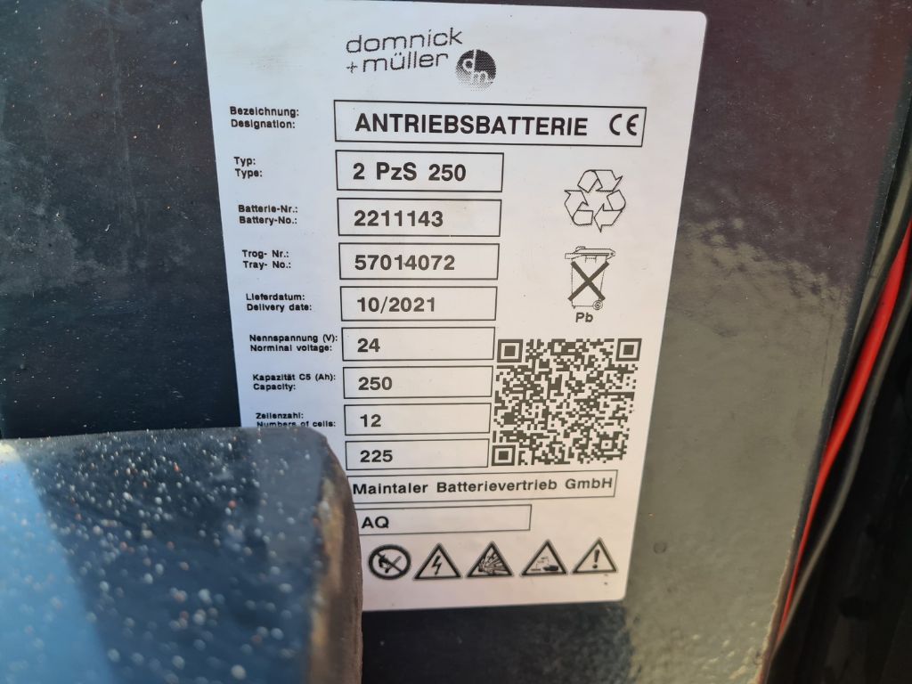 Manitou 100 VJR ACCU 2021 Senkrecht Hebeb�hne 