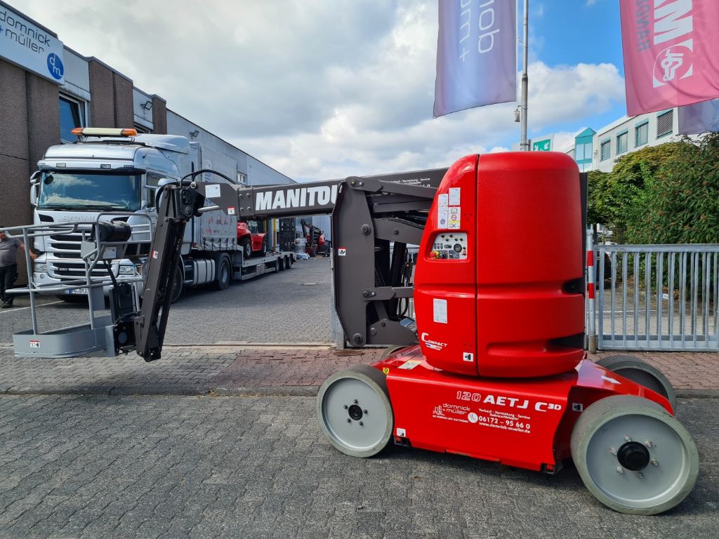 Manitou 120 AETJ C 3D 12mtr Gelenkteleskopb�hne 