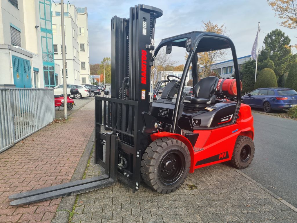 Manitou MI 35 Gas Triplex Treibgasstapler 