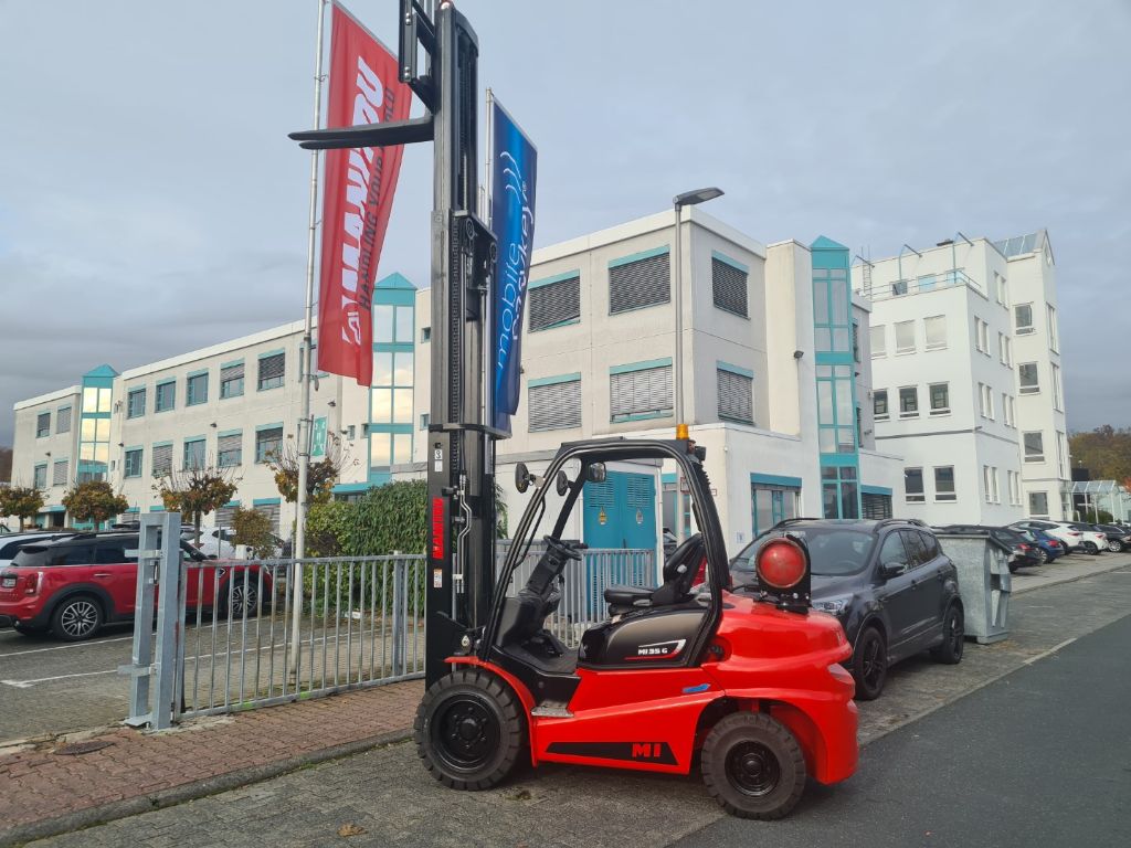 Manitou MI 35 Gas Triplex Treibgasstapler 