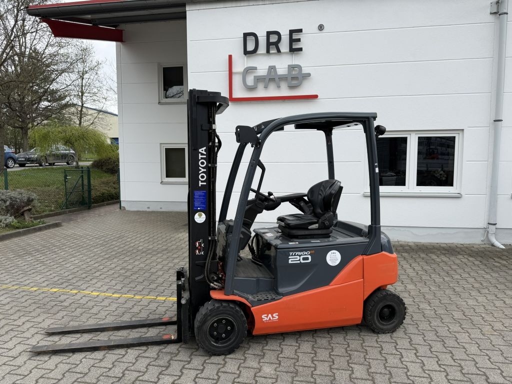 Toyota 8FBM20T Elektro 4 Rad-Stapler loeffler-gabelstapler.de