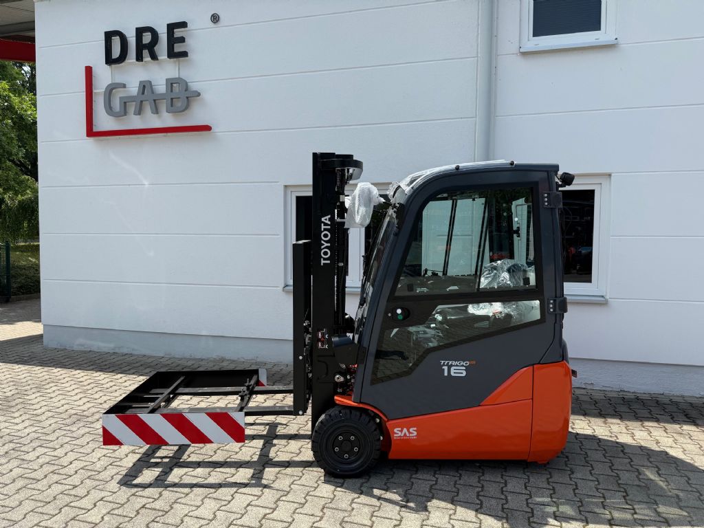 Toyota 8FBEK16T Elektro 3 Rad-Stapler dregab.de