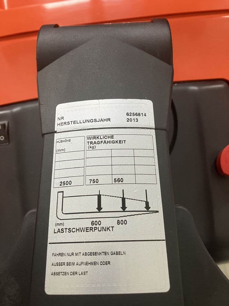 BT BT SPE120XR Hochhubwagen loeffler-gabelstapler.de