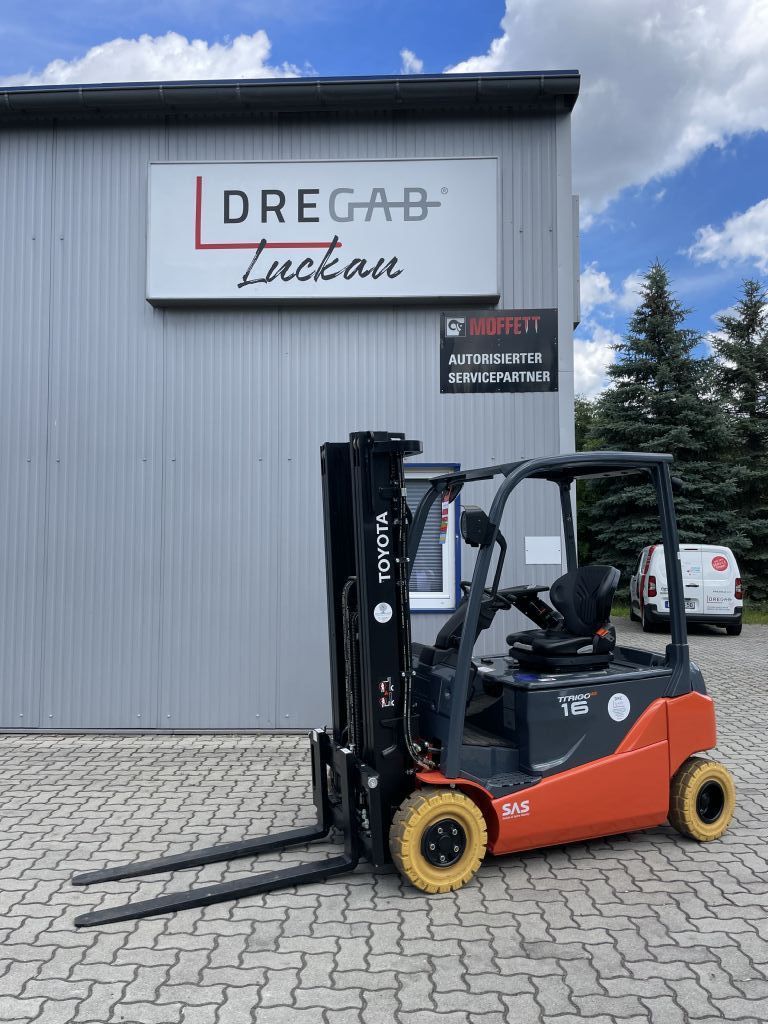 Toyota 8FBM16T Elektro 4 Rad-Stapler loeffler-gabelstapler.de